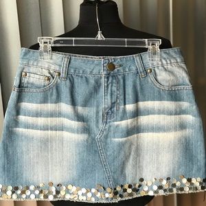 Women’s denim skirt